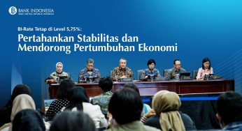 Bank Indonesia Tetapkan BI-Rate 5,75% untuk Mendorong Pertumbuhan Ekonomi